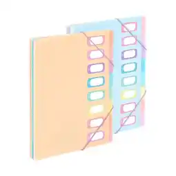 Bureau Vallée Viquel - trieur rainbow pastel offre