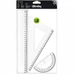 Bureau Vallée Wonday - kit de tracage 3 pieces offre