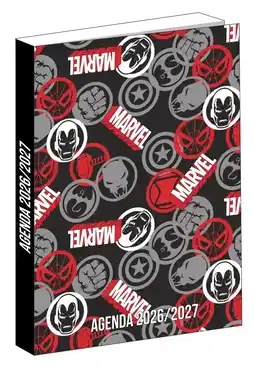 Bureau Vallée Agenda scolaire avengers offre