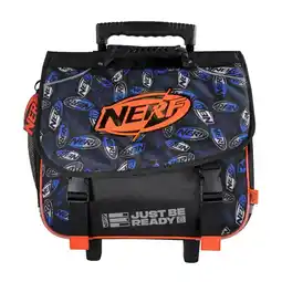 Bureau Vallée Nerf - cartable à roulettes offre