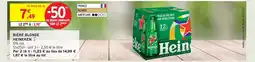 Intermarché Heineken bière blonde offre