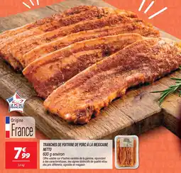 Netto Tranches de poitrine de porc à la mexicaine offre