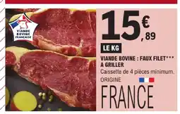 E.Leclerc Faux filet à griller offre