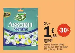 E.Leclerc Lutti bonbons offre