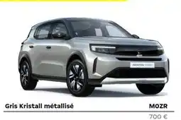 Opel Gris kristall métallisé offre