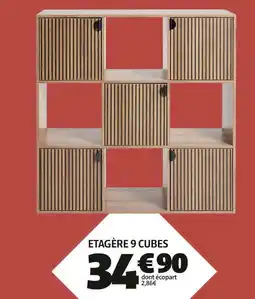 GiFi Etagere 9 cubes offre