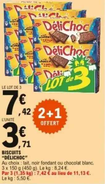 E.Leclerc Biscuits offre