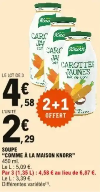 E.Leclerc Soupe offre