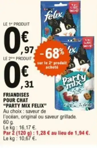 E.Leclerc Friandises pour chat offre