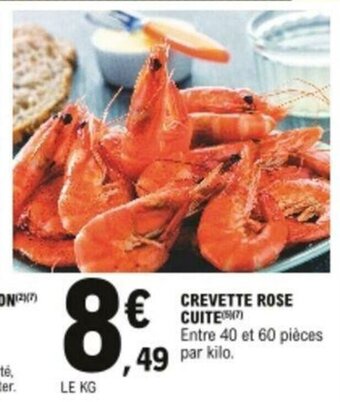 E.Leclerc Crevette rose cuite offre