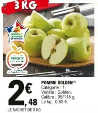 E.Leclerc Pomme golden offre