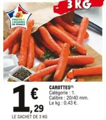 E.Leclerc Carottes offre