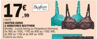 E.Leclerc Soutien-gorge a armatures bestform offre