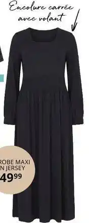 Ulla Popken Robe maxi n jersey offre