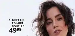 Ulla Popken Polaire - gilet en bouclée offre