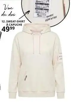 Ulla Popken Sweat-shirt à capuche offre
