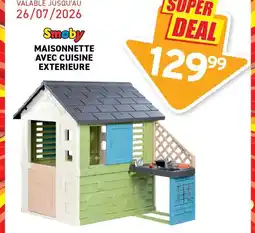 Trafic Smoby - maionnette avec cuisine exterieure offre