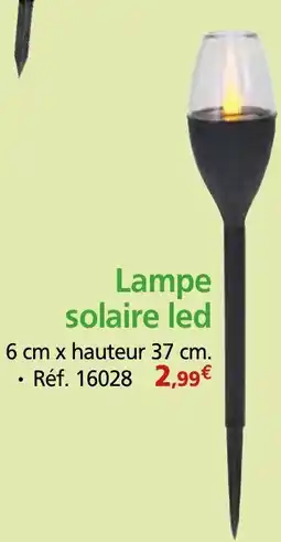 Provence Outillage Lampe solaire led offre
