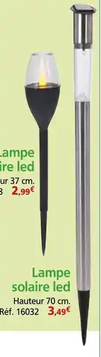 Provence Outillage Lampe solaire led offre