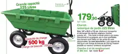 Provence Outillage Chariot remorque de jardinmg offre