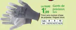 Provence Outillage Gants de précision Gris offre