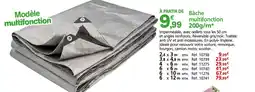 Provence Outillage Bâche multifonction 200g/m offre