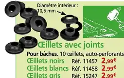 Provence Outillage Cillets avec joints offre