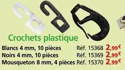 Provence Outillage Crochets plastique offre