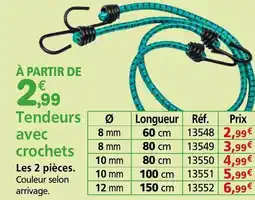 Provence Outillage Tendeurs avec crochets offre