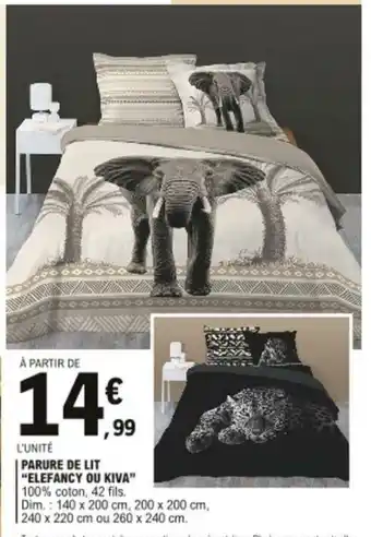 E.Leclerc Parure de lit offre
