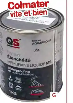 Provence Outillage Produit imperméabilisant MS liquide offre