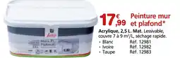 Provence Outillage JAFEP Peinture mur et plafond offre