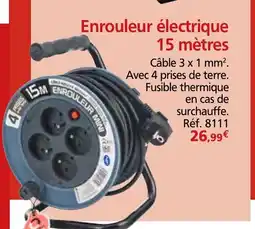 Provence Outillage Enrouleur électrique 15 mètres offre