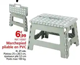 Provence Outillage Marchepied pliable en PVC offre