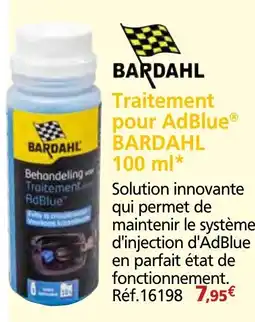 Provence Outillage BARDAHL Traitement pour AdBlue offre