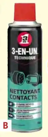 Provence Outillage Nettoyant contact 3 en 1 offre