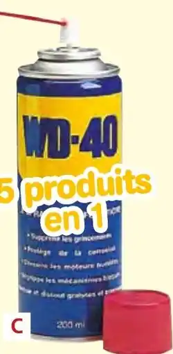 Provence Outillage WD 40 Bombe dégrippant offre