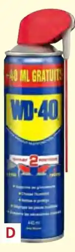 Provence Outillage WD-40 Bombe dégrippant double spray offre