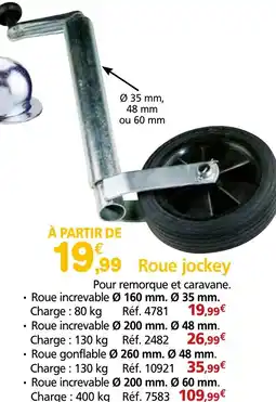 Provence Outillage Roue jockey offre