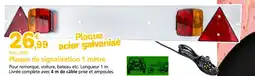 Provence Outillage Plaque de signalisation 1 mètre offre