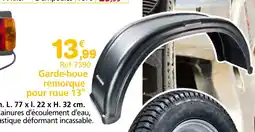 Provence Outillage Garde-boue remorque pour roue 13" offre