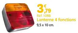 Provence Outillage Lanterne 4 fonctions offre