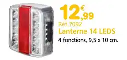 Provence Outillage Lanterne 14 LEDS offre