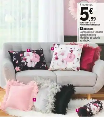 E.Leclerc Coussin offre