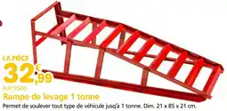 Provence Outillage Rampe de levage 1 tonne offre