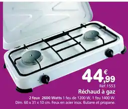 Provence Outillage Réchaud à gaz offre