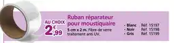 Provence Outillage Ruban réparateur pour moustiquaire offre