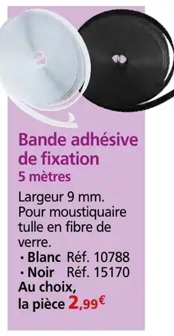 Provence Outillage Bande adhésive de fixation offre