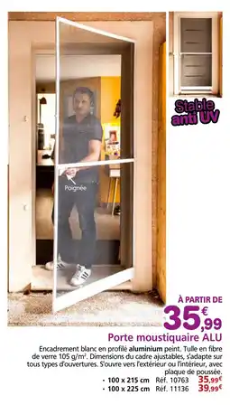 Provence Outillage Porte moustiquaire ALU offre