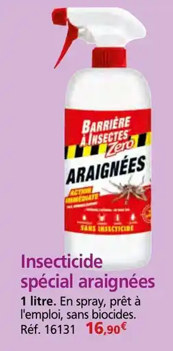 Provence Outillage Insecticide spécial araignées offre